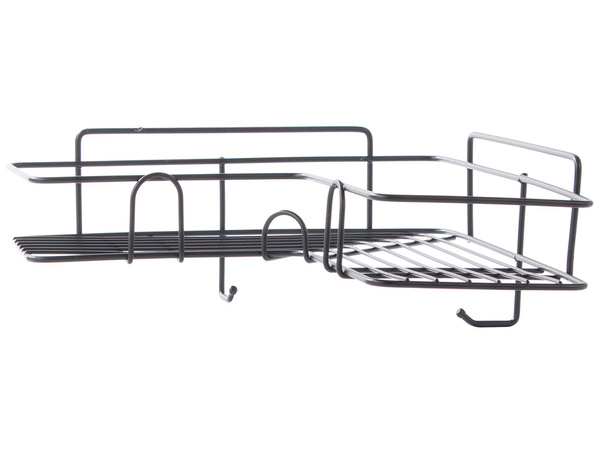 Loft corner bathroom shower shelf hanging 2x hook