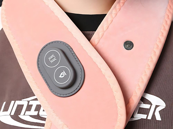 Bandeau de massage chauffant usb léger pour soulager les douleurs cervicales