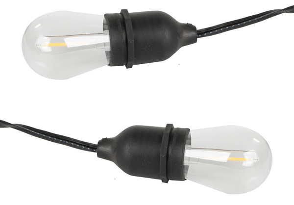 Girlanda ogrodowa łańcuch świetlny 15 led e27 15m