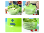 Uscător electric centrifugă salată de legume