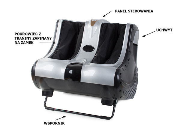 Láb és vádli masszírozó elektromos fűtés rezgés