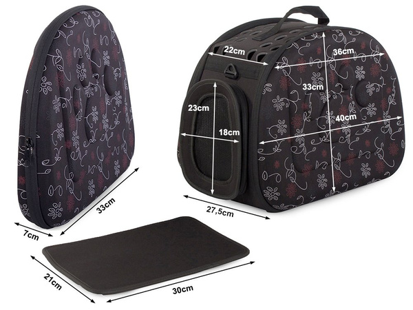 Bolsa de transporte para perro gato xl