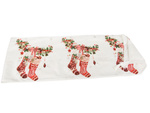 Camino de mesa navideño para nochebuena 205x35cm