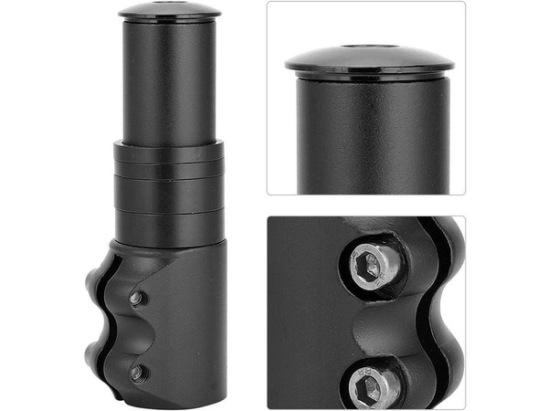 Adaptador prolongación de potencia de manillar ajustable para bicicleta ahead