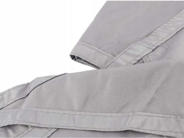 Parasol rectangulaire jardin voile imperméable 4x3m auvent