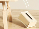 Tissue box tissue organiser tray