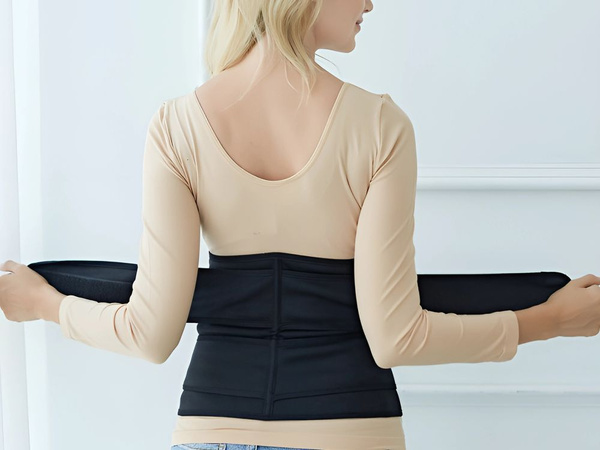 Неопреновый пояс для похудения живота и здорового позвоночника xl