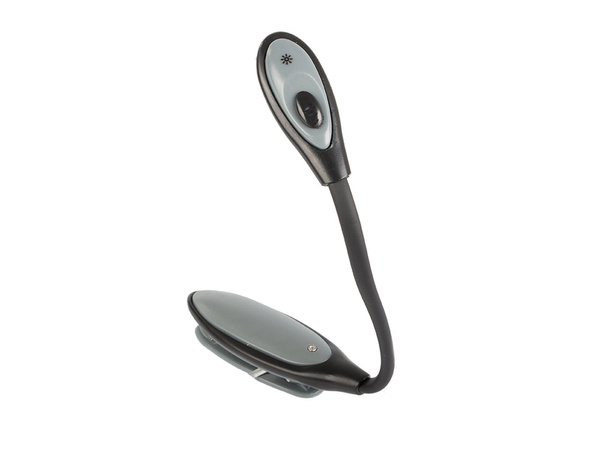 Vadovaujama clip-on knygos skaitymo šviesos lankstus