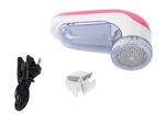 Afeitadora para ropa, suéteres, tapicería, ropa, USB, contenedor, 3 cuchillas, batería recargable