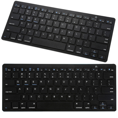 Tastatură bluetooth wireless pentru pc ipad mac mic subțire low-profile