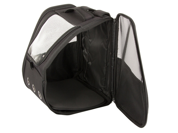 Carrier bag backpack for cat dog rabbit window back ventilated