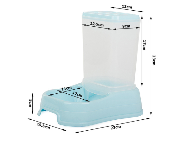 Koeratoidu dosaator kassitoidu kauss automaatne