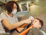 Thermomètre infrarouge sans contact lcd électronique digital précis