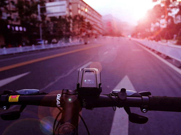 Silné lampičky na bicykle predné led zadné svetlo volume teller batéria 2v1