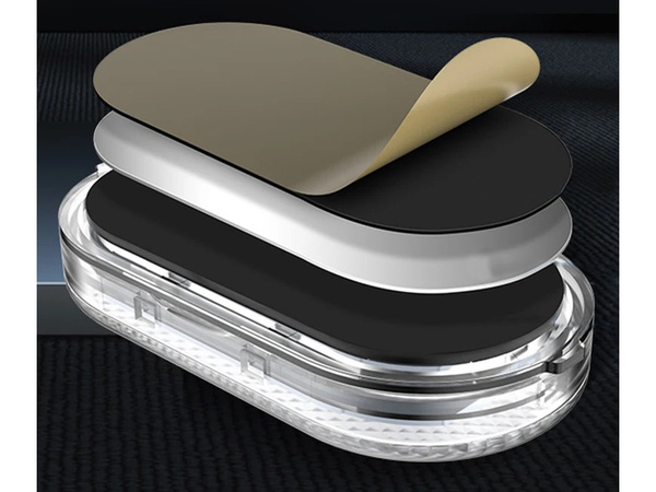 Éclairage intérieur de voiture sans fil avec 6 lampes led rgb