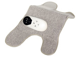 Calf air bag heated leg massager with compression