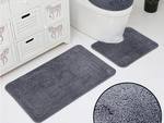 Kúpeľňové rohože sada 3 dielov 3v1 protišmykové rýchloschnúce