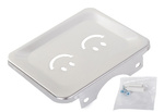 Jabonera de metal estante de baño