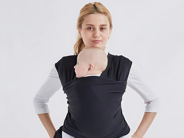 Baby sling baby carrier prodyšná tkanina vázaná na uzel