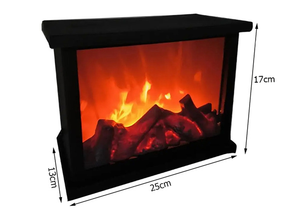 Kamin led laterne mit feuer beweglicher flamme lampe