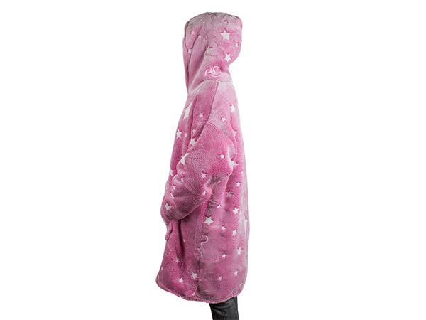 Teplá mikina oversize deka xxl 2v1 tlustý fleece