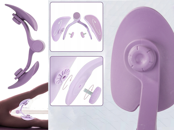 Motylek do ćwiczeń mięśni ud dna miednicy bioder pośladków trenażer fitness