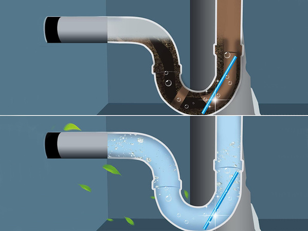 Палочки для чистки слива для очистки сливных труб раковины 12 шт.