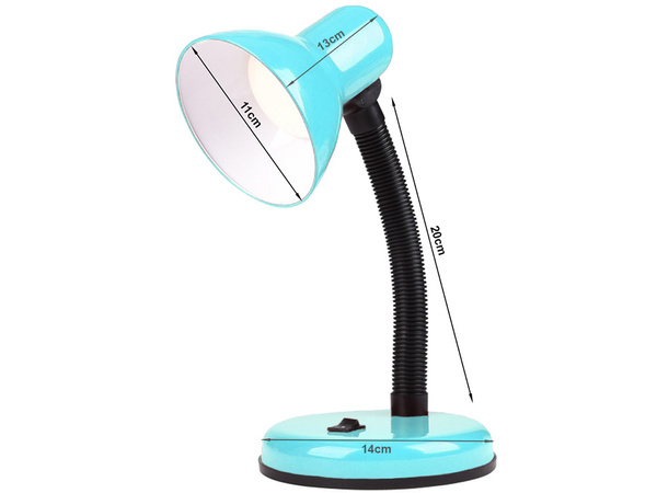 Adjustable school desk lamp nightstand