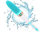 Silicone back massager brush