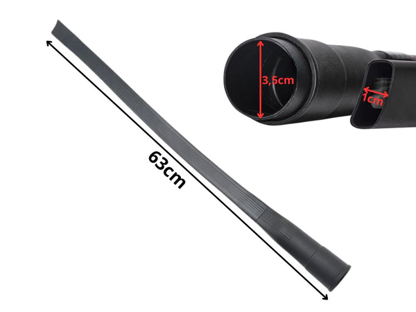 CEPILLO HENDIDURAS BOQUILLA 63CM FLEXIBLE FLEX PARA ASPIRADORA