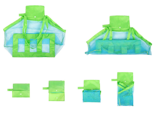 Strandtasche einkaufen strand spielzeug leicht xxl tasche grosse mesh