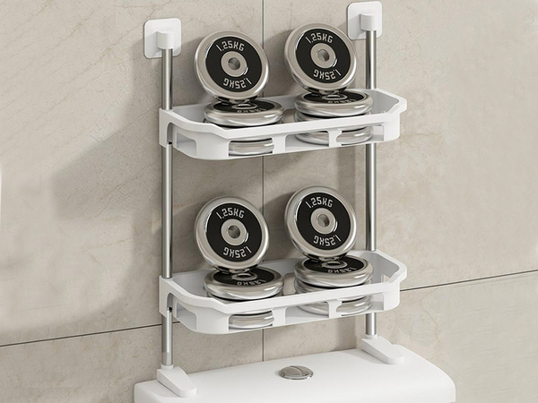 Badezimmerregal über toilettensitz freistehendes wc 2 ablagen regal toilette
