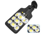 Cob farola solar exterior con sensor de movimiento y crepuscular + mando a distancia