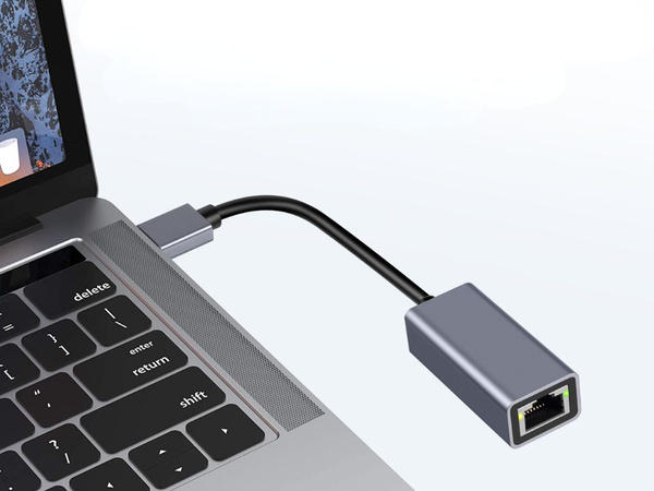 Adapteris usb a tipo ethernet adapteris tinklo kortelė lan rj45 100mb