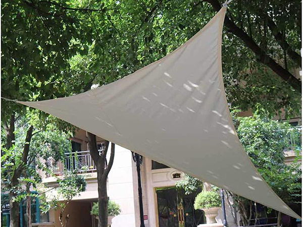 3x3x3m waterproof garden sunshade triangle