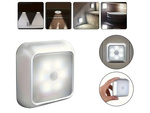 Self-adhesive motion detector staircase night light led