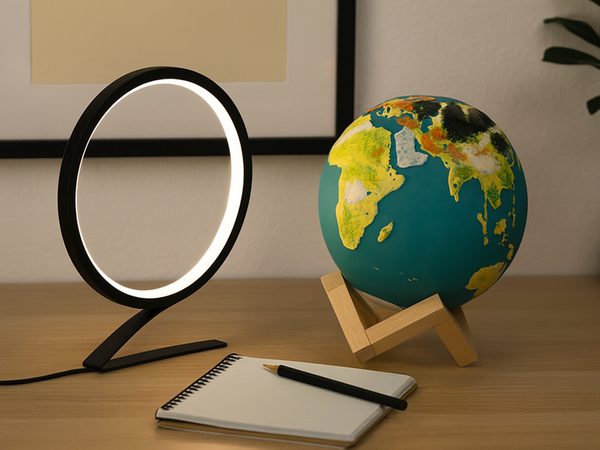 3d rgb globe éjszakai lámpák távirányítóval, 20 érintéses mód gyermekek számára