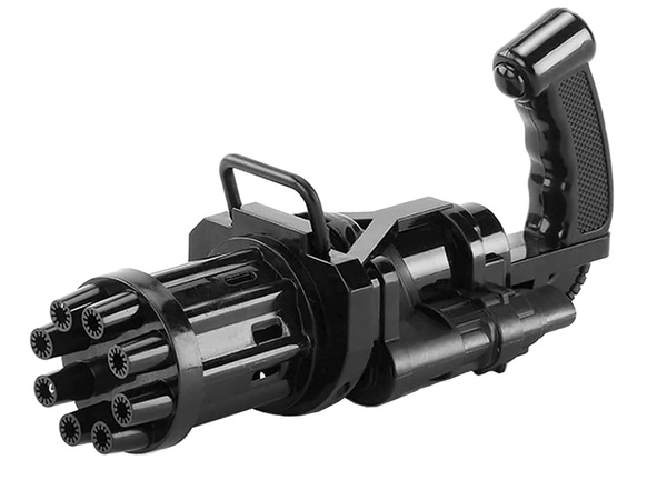 Soap bubble gun automatic liquid