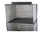 Kleiderschrank organizer hängeregal mit 5 böden 100cm