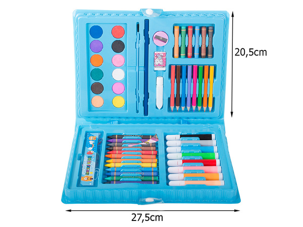 Juego de arte para pintar en estuche 68 piezas