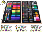 Coffret de peinture en bois 180