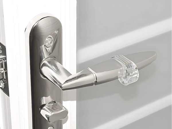 Silicone door handle stop wall protection bumper