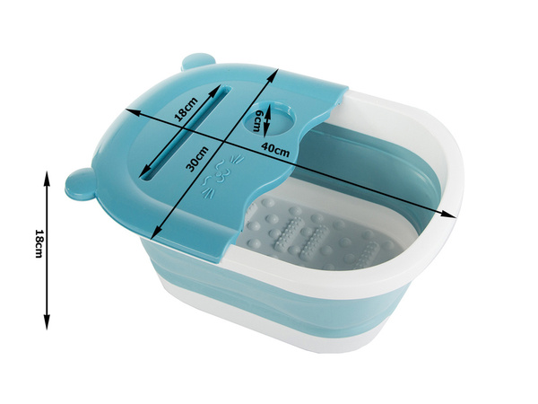 Castron masaj picior pliabil silicon nubs