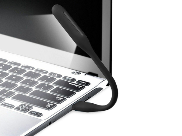 Szilikon rugalmas usb lámpa laptop notebook számítógéphez 6 ledes erős