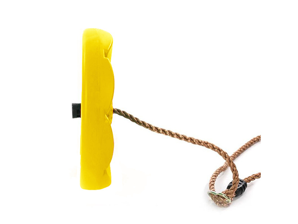 Balançoire de jardin pour enfants siège fleur avec corde pour arbre