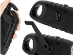 DYNAMO SOLAR TORCH 3 LED KINETICKÁ RUČNÁ KLIKOVÁ SPONKA