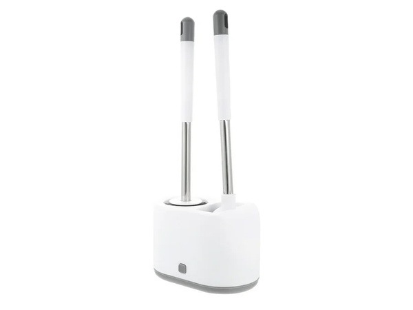 Perie de toaletă silicon wc set set dublu 2in1 toaletă