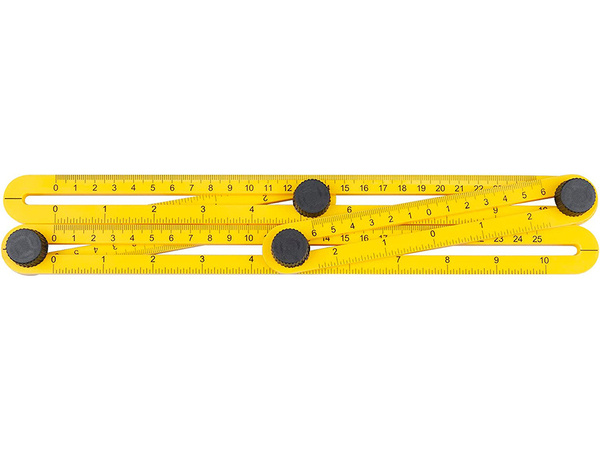 Bevel multifuncțional templater riglă unghi măsură