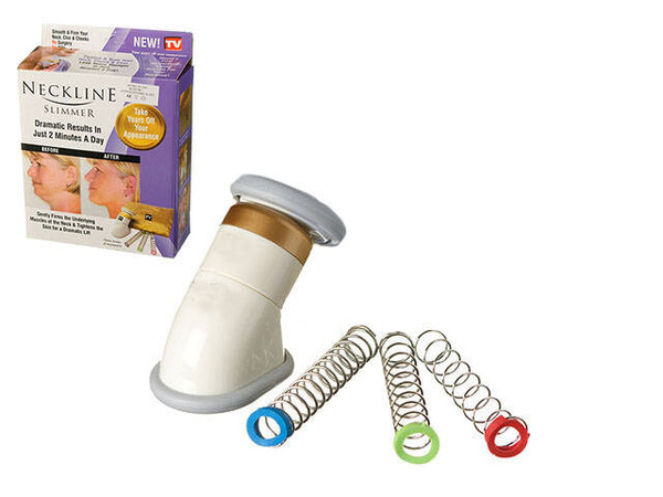 Dekolletéverkleinerer kinnmassagegerät