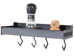 Kitchen wall shelf spice rack